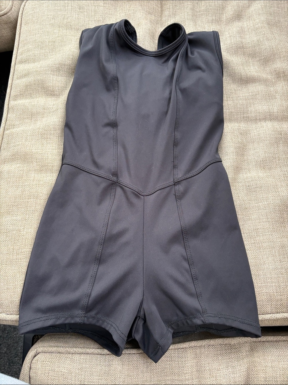 Tiger Friday girls Black One-Piece Active Bodysuit